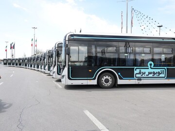 ۸۹ اتوبوس برقی تا تابستان وارد ناوگان حمل و نقل پایتخت می‌شود