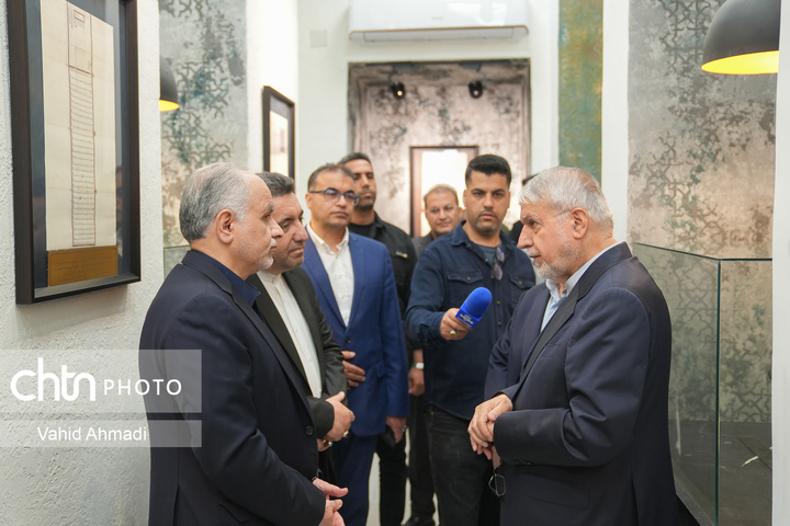 آیین اهدای سند مالکیت کاخ گلستان