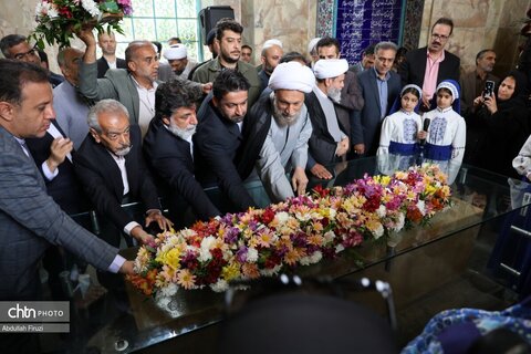 آئین گلباران آرامگان سعدی شیرازی