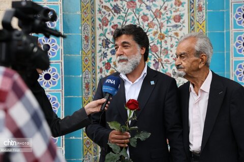 آئین گلباران آرامگان سعدی شیرازی