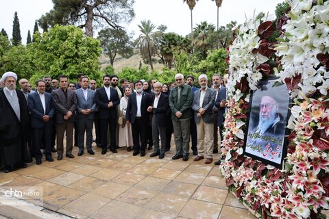 آئین گلباران آرامگان سعدی شیرازی