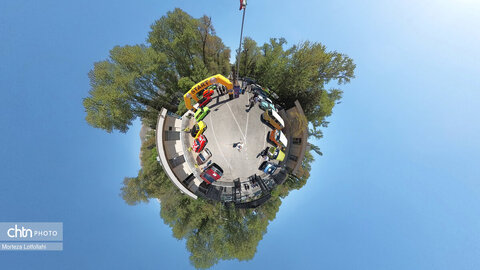 رالی‌تور و گردهمایی خودروهای تاریخی در محکومیت تجاوز به میراث فرهنگی و تاریخی ایران