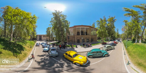 رالی‌تور و گردهمایی خودروهای تاریخی در محکومیت تجاوز به میراث فرهنگی و تاریخی ایران