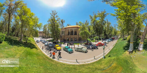 رالی‌تور و گردهمایی خودروهای تاریخی در محکومیت تجاوز به میراث فرهنگی و تاریخی ایران