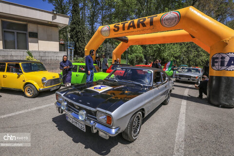 رالی‌تور و گردهمایی خودروهای تاریخی در محکومیت تجاوز به میراث فرهنگی و تاریخی ایران