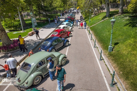 رالی‌تور و گردهمایی خودروهای تاریخی در محکومیت تجاوز به میراث فرهنگی و تاریخی ایران