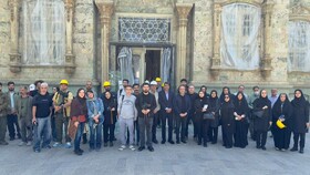 بازدید رسانه‌های داخلی از عملیات نجات‌بخشی مجموعه سعدآباد