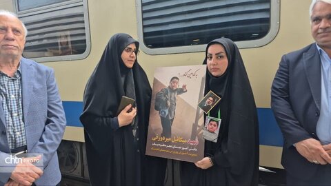 میزبانی  خانواده محترم شهدای میناب در دهه کرامت در مشهد مقدس