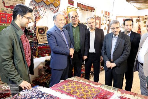 بازدید معاون عمرانی استانداری خراسان شمالی از خانه صنایع‌دستی جاجرمی