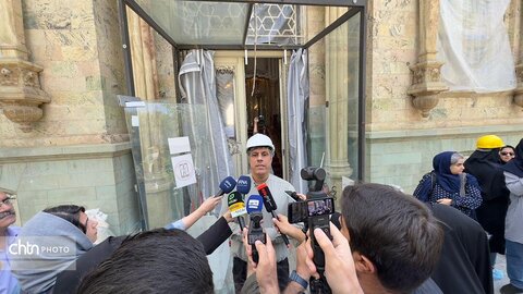 بازدید رسانه‌های داخلی از عملیات نجات‌بخشی مجموعه سعدآباد