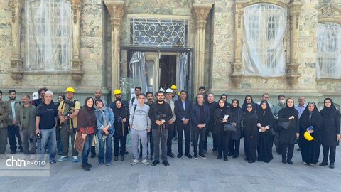 بازدید رسانه‌های داخلی از عملیات نجات‌بخشی مجموعه سعدآباد