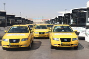 آغاز فرآیند تعیین خسارت تاکسی‌های آسیب‌دیده جنگ رمضان در پایانه ارم سبز