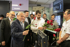 بازدید وزیر میراث‌فرهنگی از سازمان اورژانس کشور