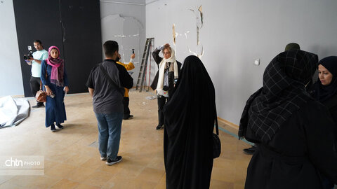 حضور سومین گروه خبرنگاران خارجی در بناهای تاریخی آسیب دیده اصفهان