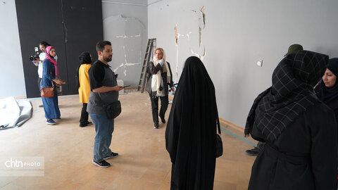 حضور سومین گروه خبرنگاران خارجی در بناهای تاریخی آسیب دیده اصفهان