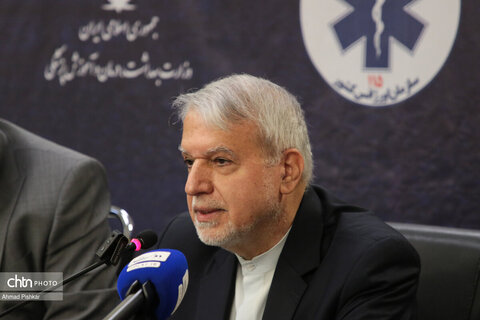 بازدید وزیر میراث‌فرهنگی از سازمان اورژانس کشور