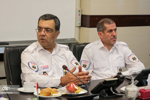 بازدید وزیر میراث‌فرهنگی از سازمان اورژانس کشور