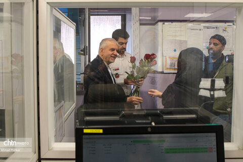 بازدید وزیر میراث‌فرهنگی از سازمان اورژانس کشور