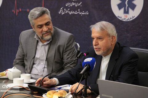 بازدید وزیر میراث‌فرهنگی از سازمان اورژانس کشور