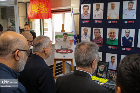 بازدید وزیر میراث‌فرهنگی از سازمان اورژانس کشور