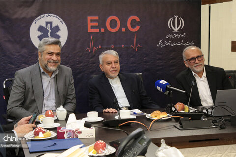 بازدید وزیر میراث‌فرهنگی از سازمان اورژانس کشور