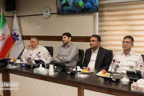 بازدید وزیر میراث‌فرهنگی از سازمان اورژانس کشور