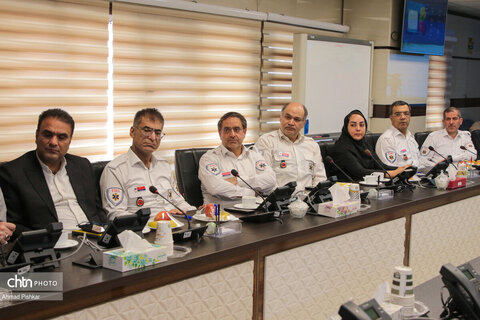 بازدید وزیر میراث‌فرهنگی از سازمان اورژانس کشور