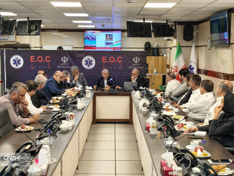 بازدید وزیر میراث‌فرهنگی از سازمان اورژانس کشور