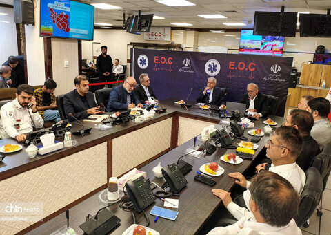 بازدید وزیر میراث‌فرهنگی از سازمان اورژانس کشور