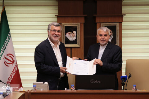 بازدید وزیر میراث‌فرهنگی از وزارت بهداشت، درمان و آموزش پزشکی