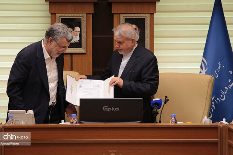 بازدید وزیر میراث‌فرهنگی از وزارت بهداشت، درمان و آموزش پزشکی