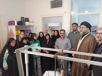 برگزاری کلاس آموزشی صنایع‌دستی کاربافی در پیشوا