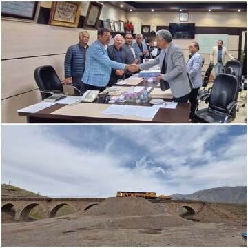 بازدید میدانی و هم‌اندیشی فنی برای مرمت پایدار پل‌ راه آهن امین زنجان