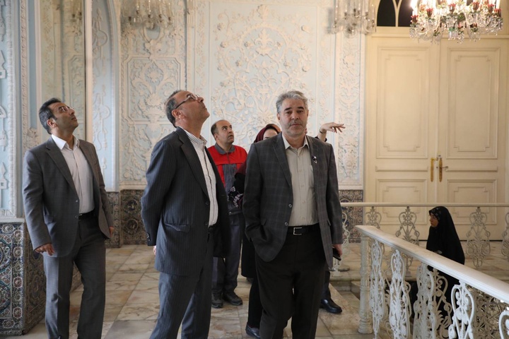 بازدید هیات حسابرسی دیوان محاسبات و حسابرس‌کل دیوان محاسبات از کاخ گلستان/ بررسی میدانی خسارات و تاکید بر پیگیری‌های حقوقی و بین‌المللی