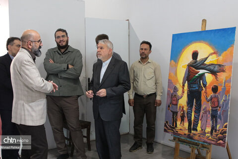 بازدید وزیر میراث‌فرهنگی از حوزه هنری