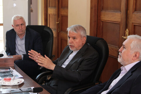 بازدید وزیر میراث‌فرهنگی از عمارت مسعودیه