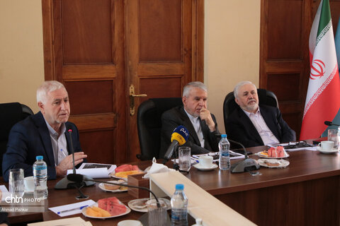 بازدید وزیر میراث‌فرهنگی از عمارت مسعودیه