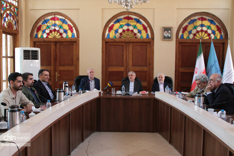 بازدید وزیر میراث‌فرهنگی از عمارت مسعودیه