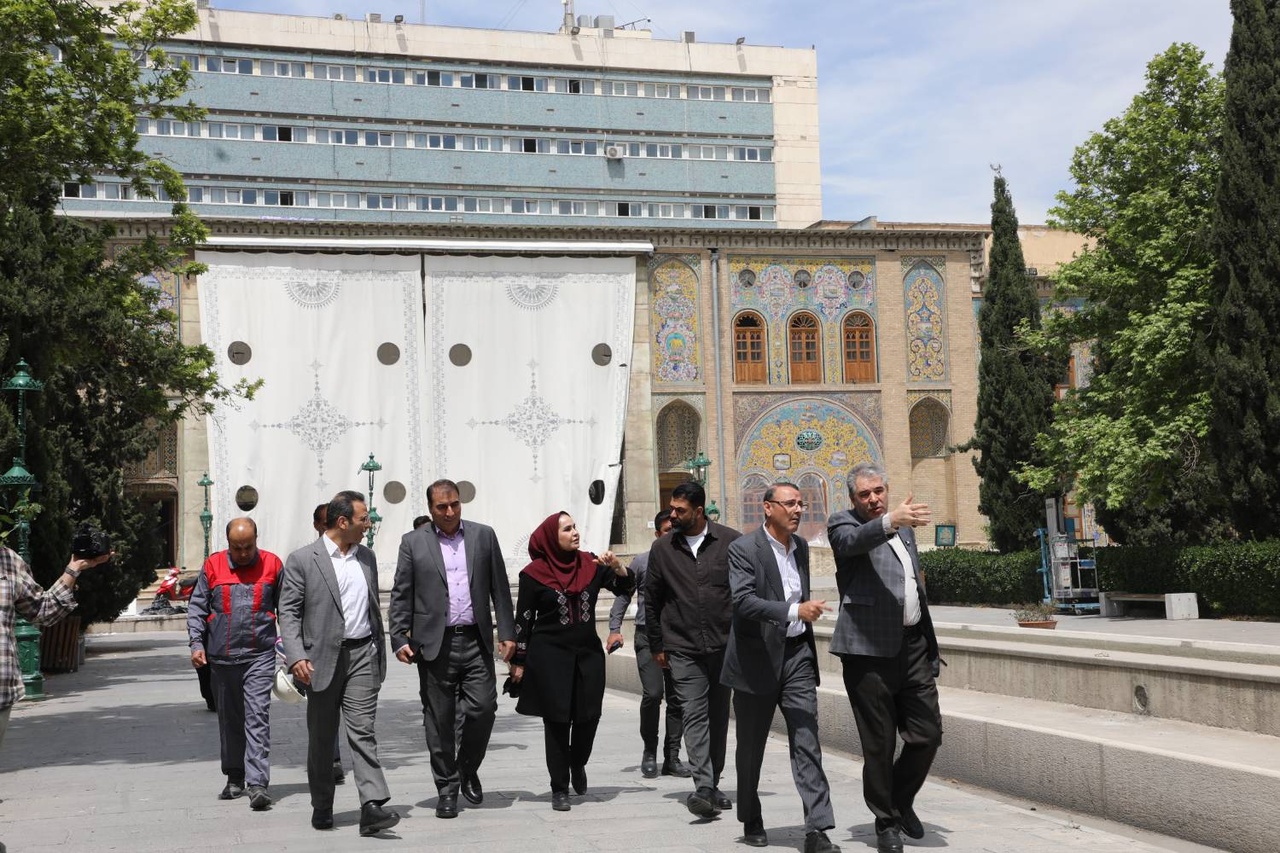 بازدید هیات حسابرسی دیوان محاسبات و حسابرس‌کل دیوان محاسبات از کاخ گلستان/ بررسی میدانی خسارات و تاکید بر پیگیری‌های حقوقی و بین‌المللی