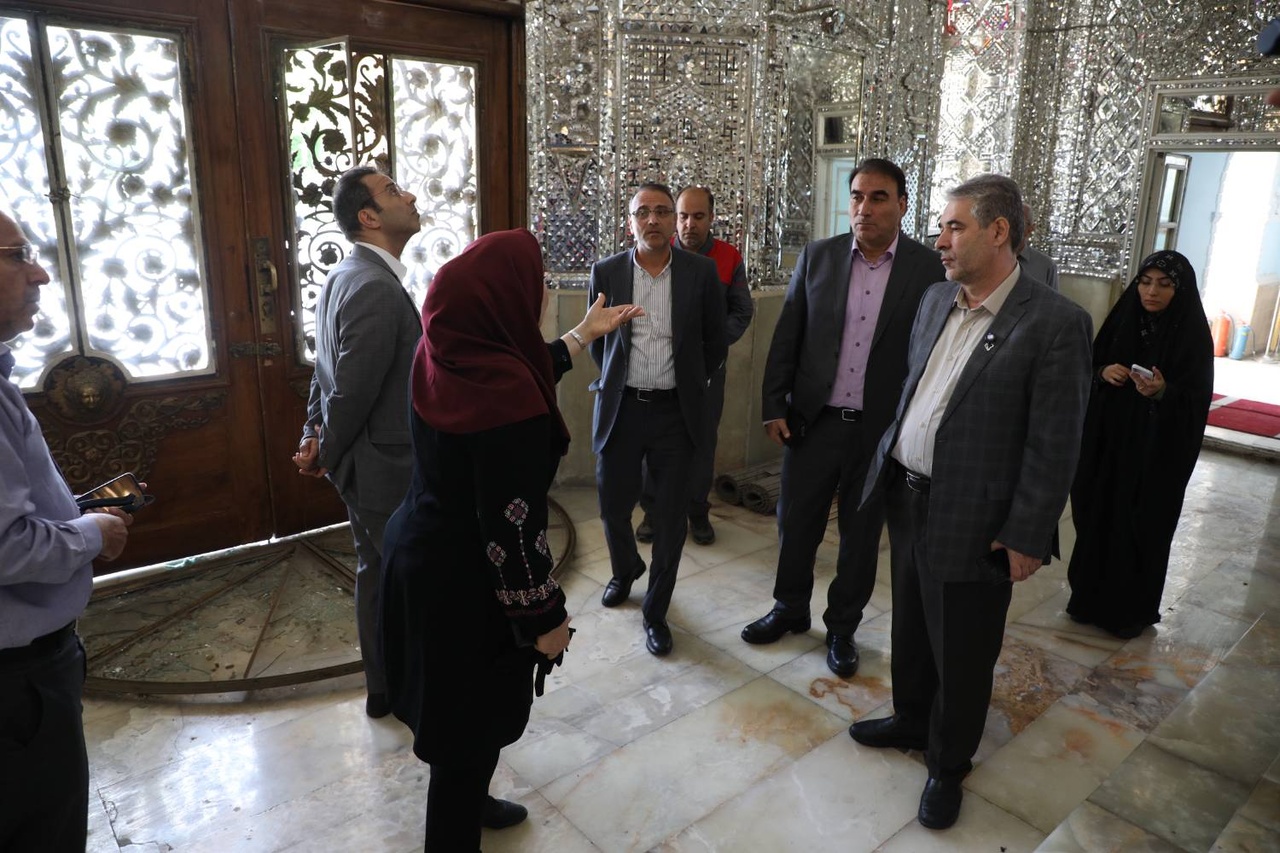 بازدید هیات حسابرسی دیوان محاسبات و حسابرس‌کل دیوان محاسبات از کاخ گلستان/ بررسی میدانی خسارات و تاکید بر پیگیری‌های حقوقی و بین‌المللی