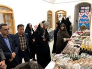 بازارچه صنایع‌دستی و محصولات محلی بجستان برپا شد