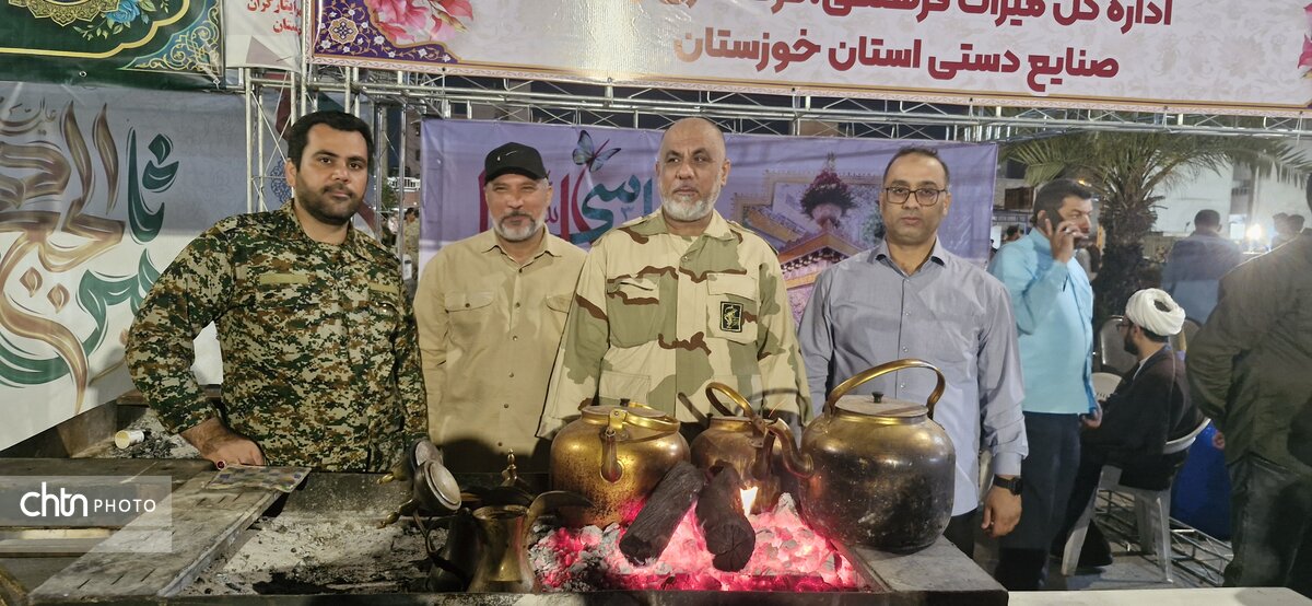 برپایی موکب اداره‌کل میراث‌فرهنگی خوزستان در اجتماع بزرگ «جان فدایان برای ایران امام رضایی»