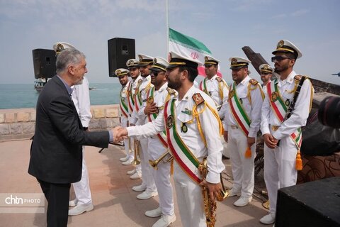 مراسم گرامیداشت روز ملی خلیج‌فارس در جزیره هرمز