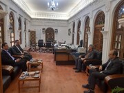 دیدار فرماندار شهرستان سرایان با مدیرکل میراث‌فرهنگی خراسان جنوبی/ همدلی و همکاری بین‌بخشی باعث پیشبرد اقدامات اجرایی می‌شود