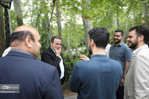 بازدید شورای مشاورین نسل z شورای اطلاع رسانی دولت از سعدآباد