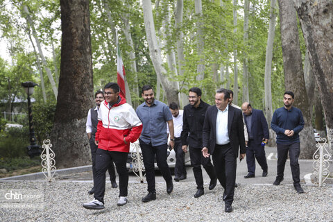 بازدید شورای مشاورین نسل z شورای اطلاع رسانی دولت از سعدآباد