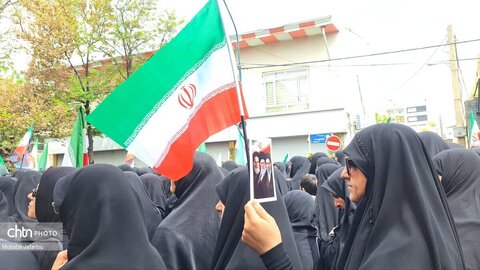 حضور پرشور کارکنان اداره‌کل میراث‌فرهنگی، گردشگری و صنایع‌دستی استان زنجان در آیین تشییع پیکر مطهر  شهید تقی حاتمی و شهید حسین زارعی