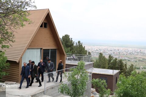 بازدید مدیرکل میراث‌فرهنگی خراسان شمالی از پروژه‌های گردشگری و صنایع‌دستی شهرستان شیروان