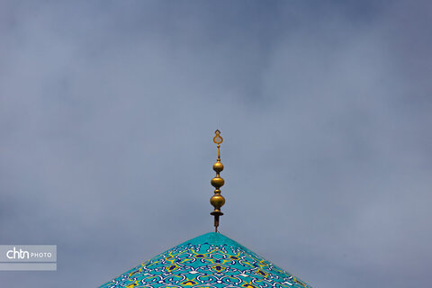 آسمان آبی اصفهان از فراز بناهای تاریخی