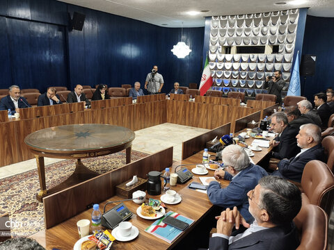 نشست مشترک وزیر میراث‌فرهنگی با رئیس و اعضای کمیسیون عمران مجلس شورای اسلامی